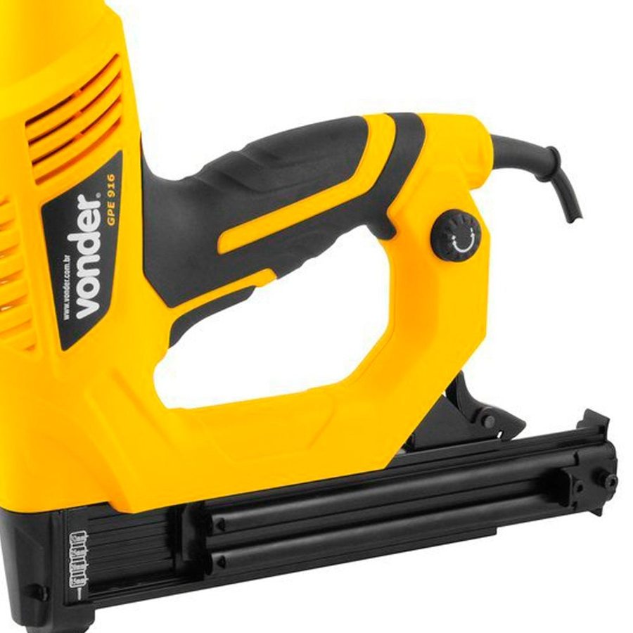 Grampeador e Pinador Elétrico Vonder GPE916 – Para Grampos 16/19mm e Pinos 15/20/25mm