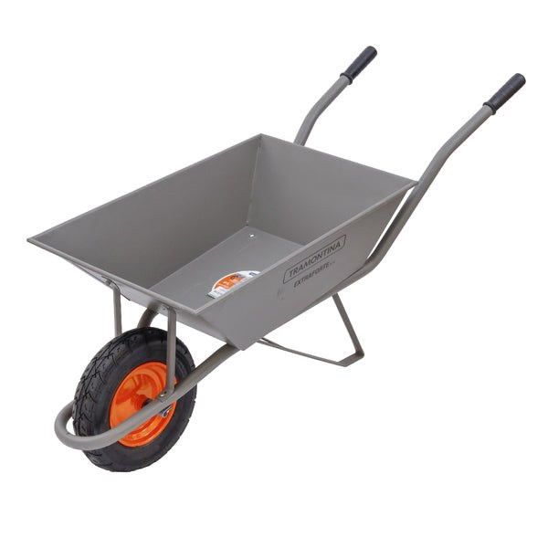 Carrinho de Mão Tramontina Extraforte 65L Aço Carbono até 120kg